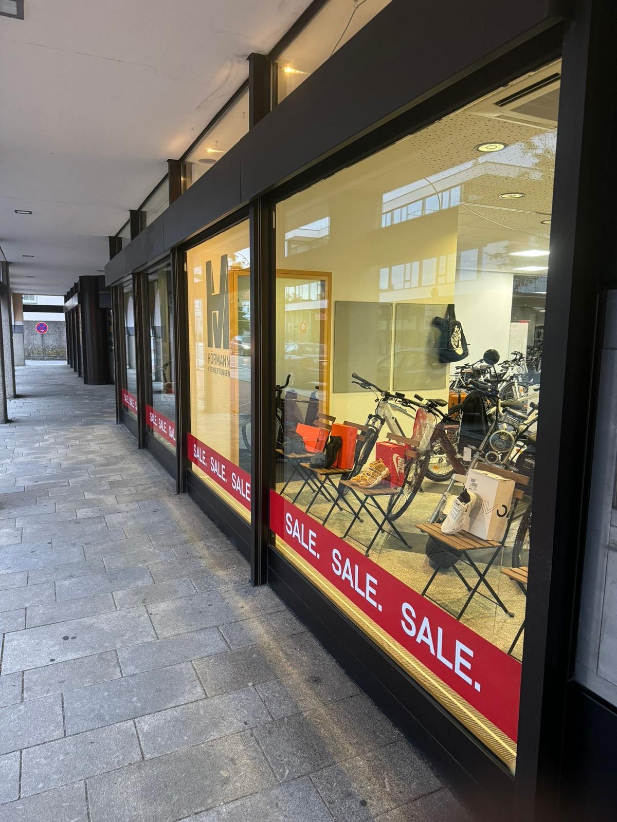 Professionelle Schaufensterreinigung